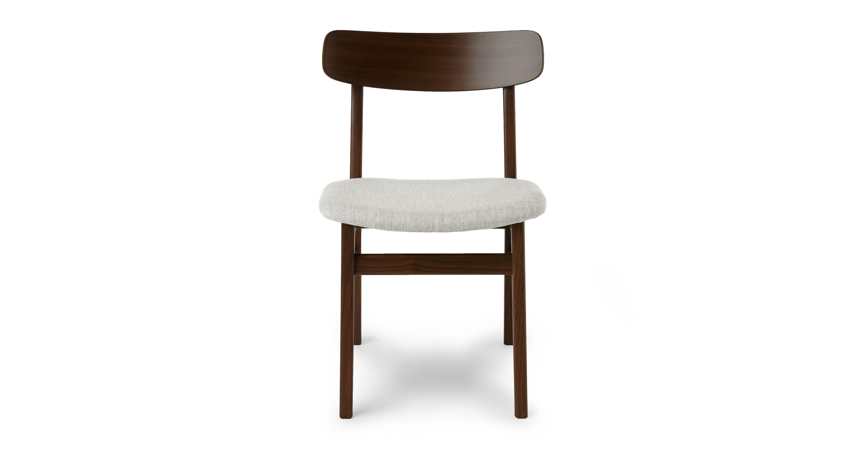 Ecole Mist Gray Walnut Dining Chair thumbnail 3