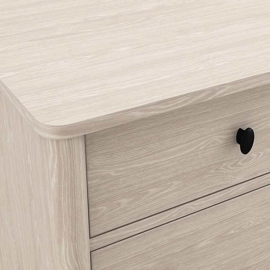 Gia Pickled Oak 7 Drawer Dresser thumbnail 4