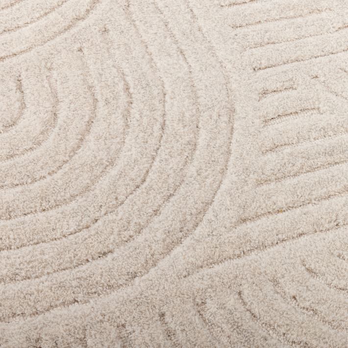 Curved Lines Rug-6'x9' thumbnail 4