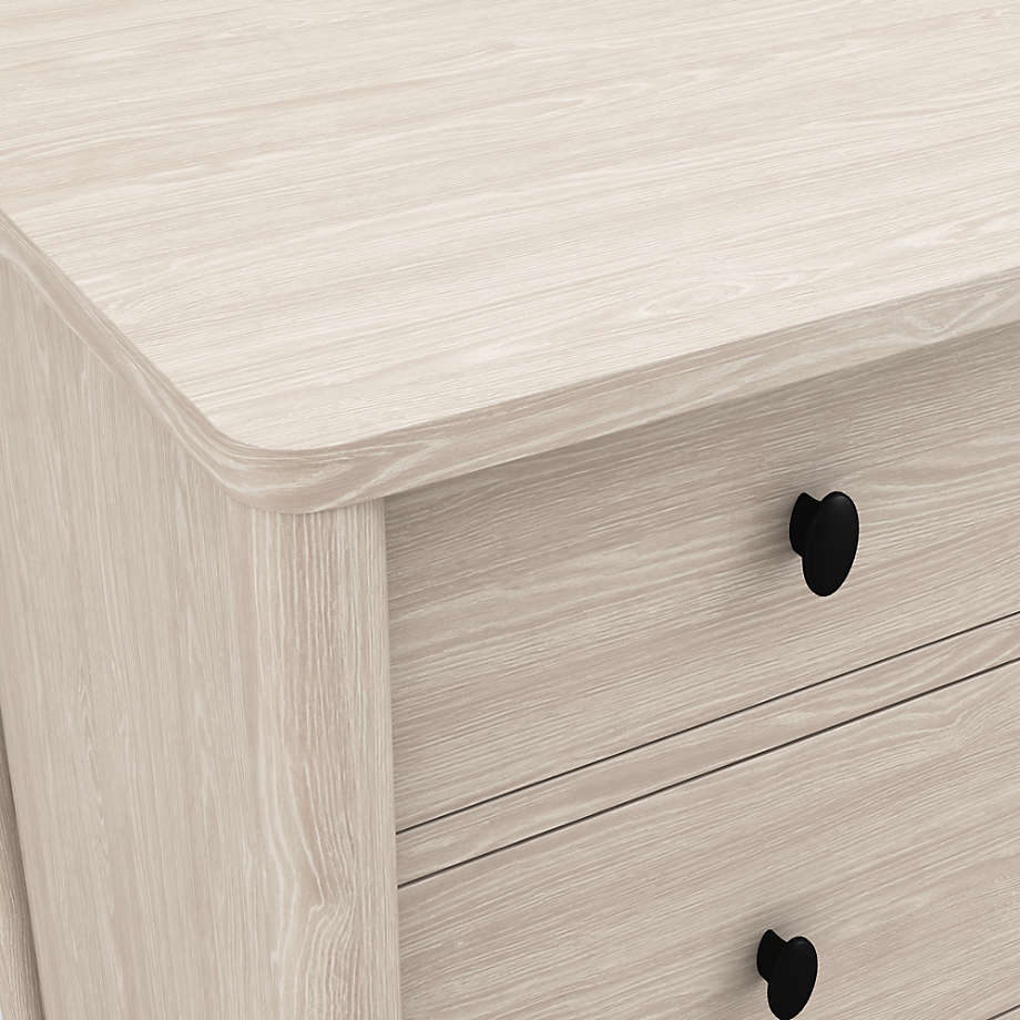 Gia Pickled Oak 3 Drawer Chest thumbnail 4