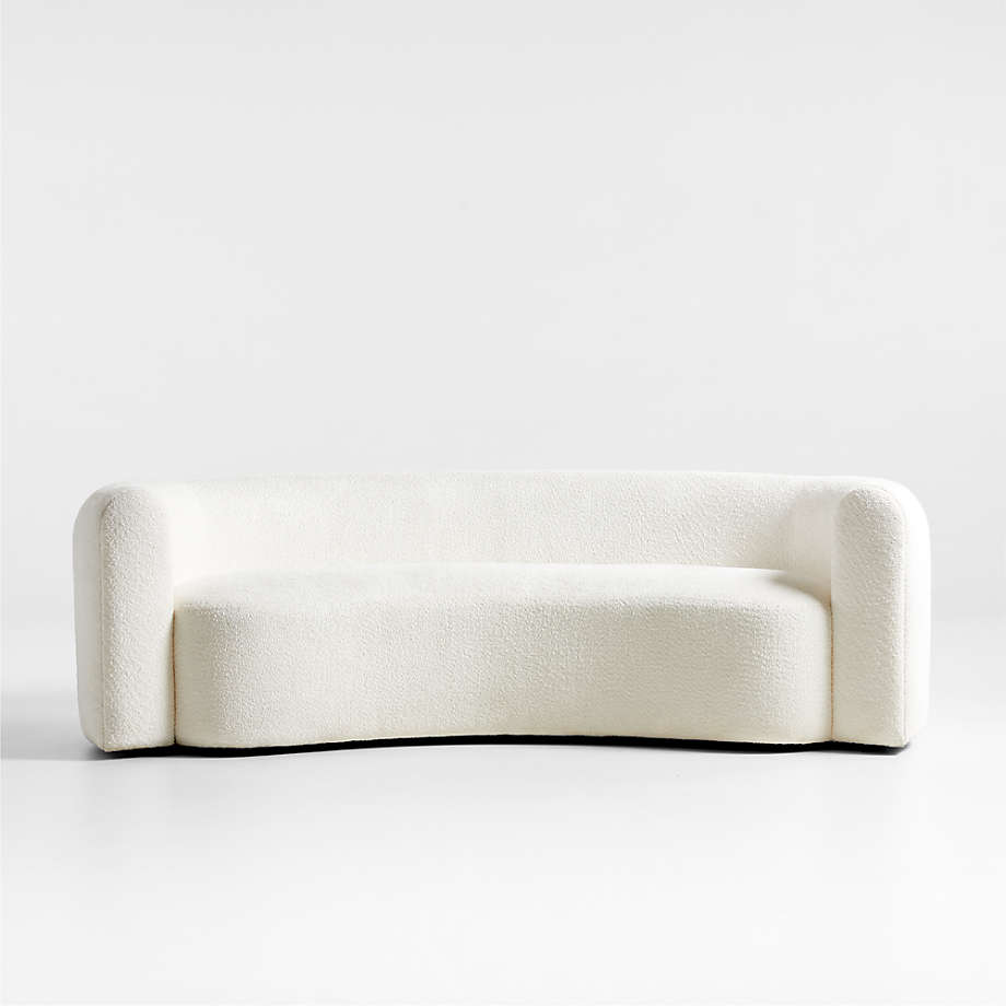 Hugger Curved Boucle Sofa by Leanne Ford thumbnail 3
