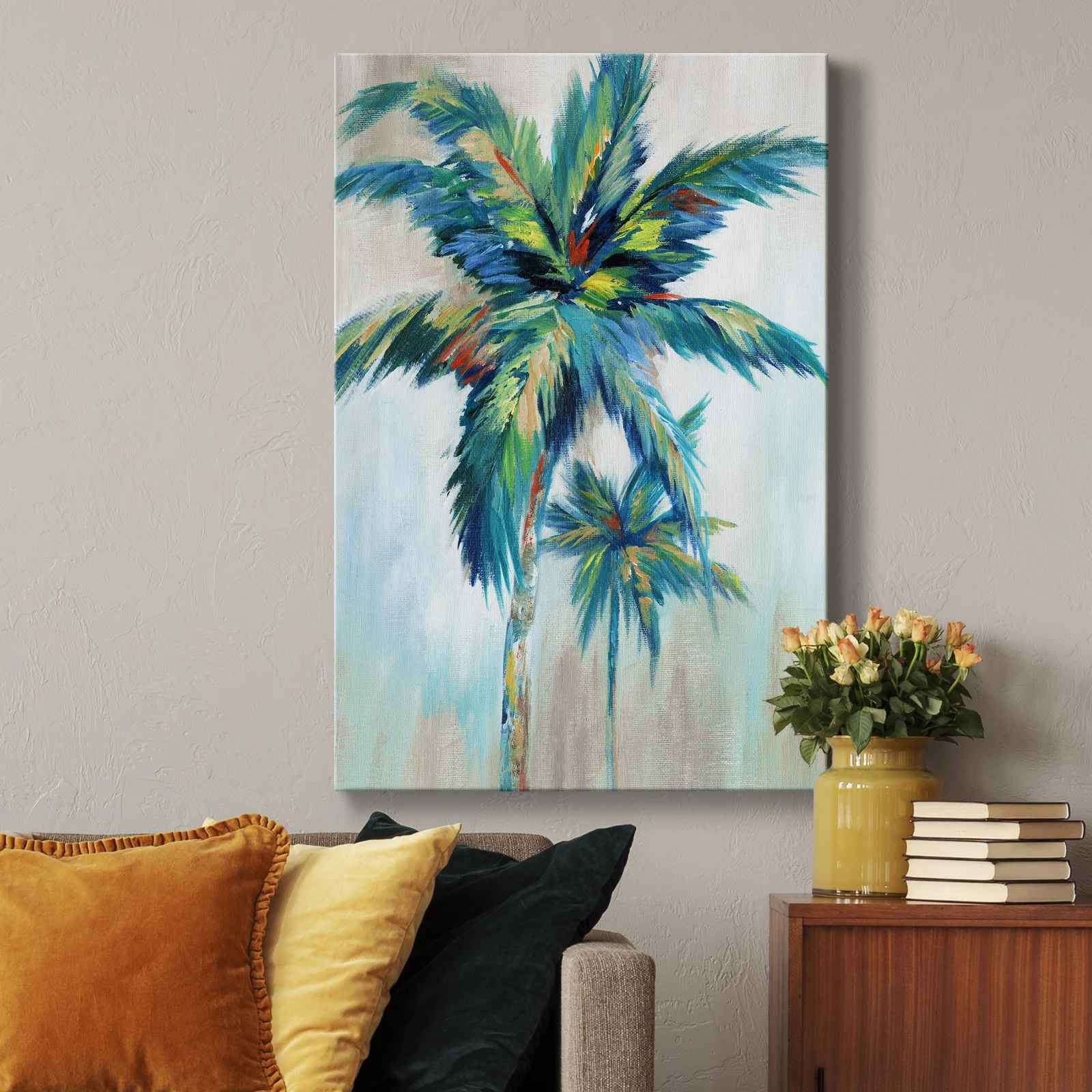 Bright Breeze I Wrapped Canvas Print without Frame-36"x24" thumbnail 2