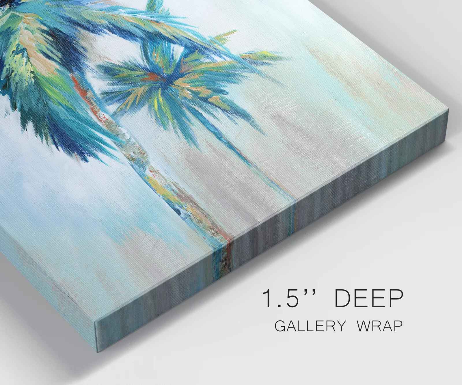 Bright Breeze I Wrapped Canvas Print without Frame-36"x24" thumbnail 5