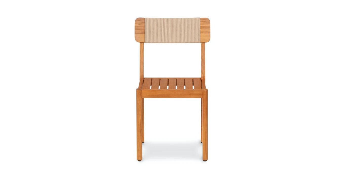 Marol Bronze Teak Dining Chair Set Of 2 thumbnail 3
