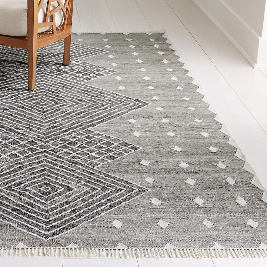 Ceri Grey Indoor Outdoor Rug-8'x10' thumbnail 3