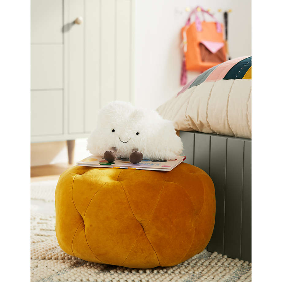 Velvet Gold Pouf thumbnail 6