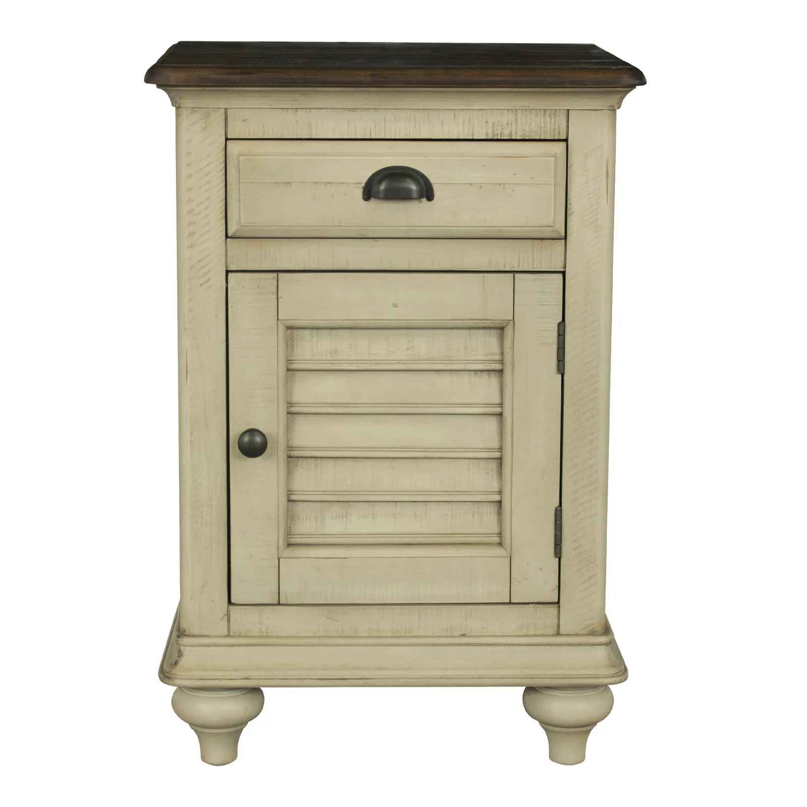 Kennington 1 Drawer Solid Wood Nightstand thumbnail 3