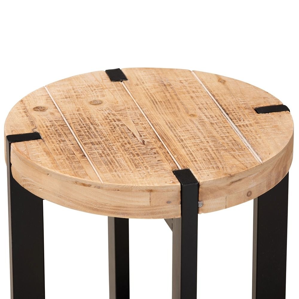 Baxton Studio Horace Metal End Table thumbnail 4