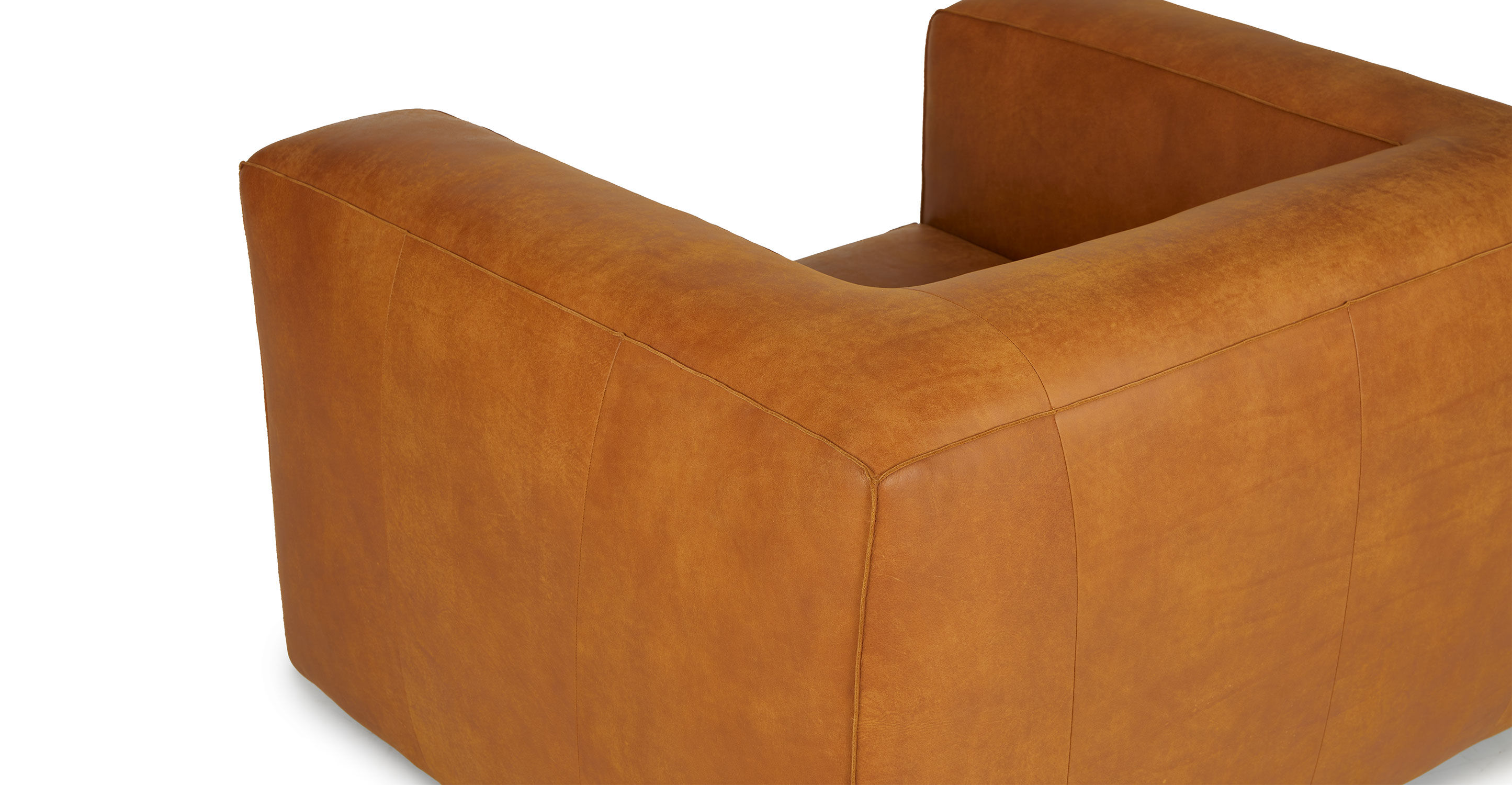 Cigar Rawhide Tan Swivel Chair thumbnail 6