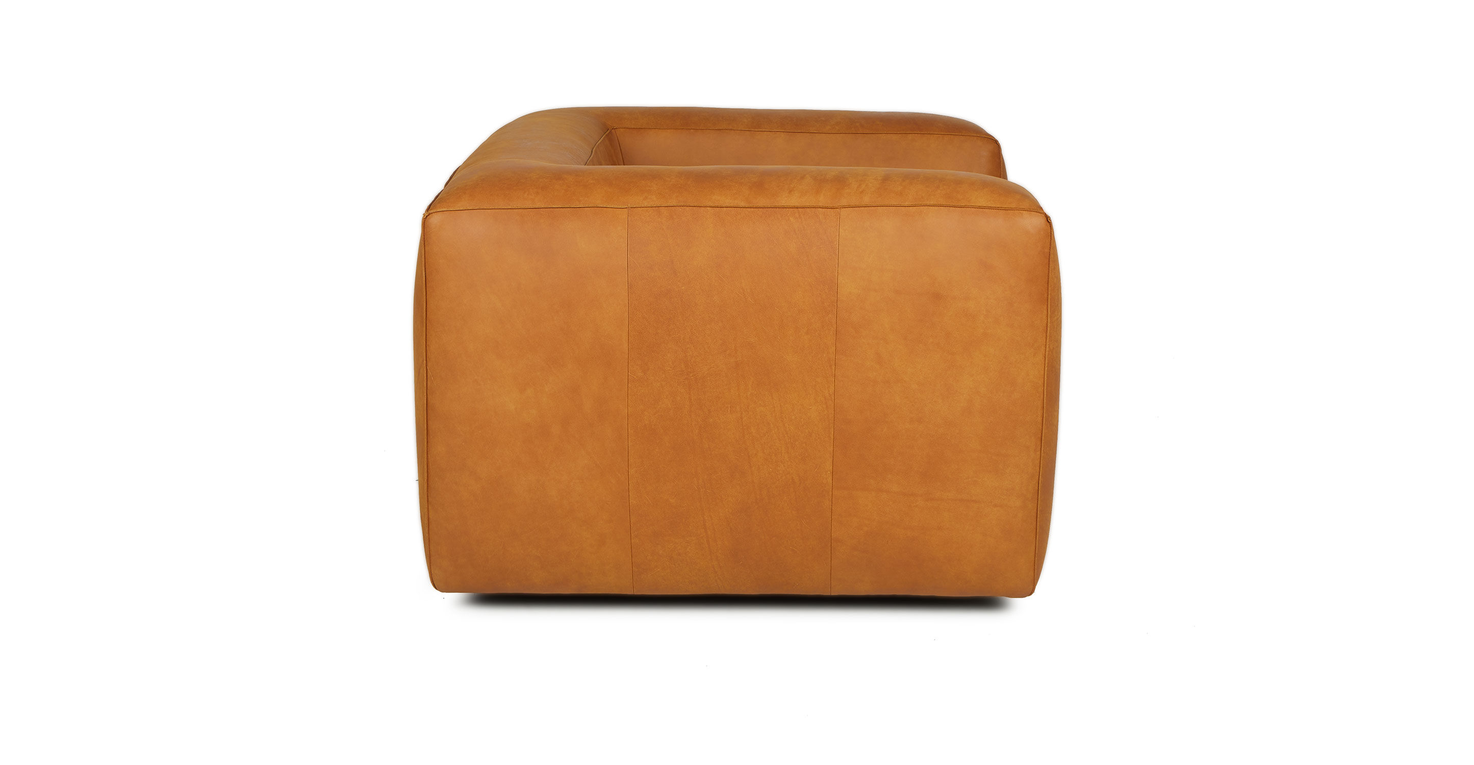 Cigar Rawhide Tan Swivel Chair thumbnail 4