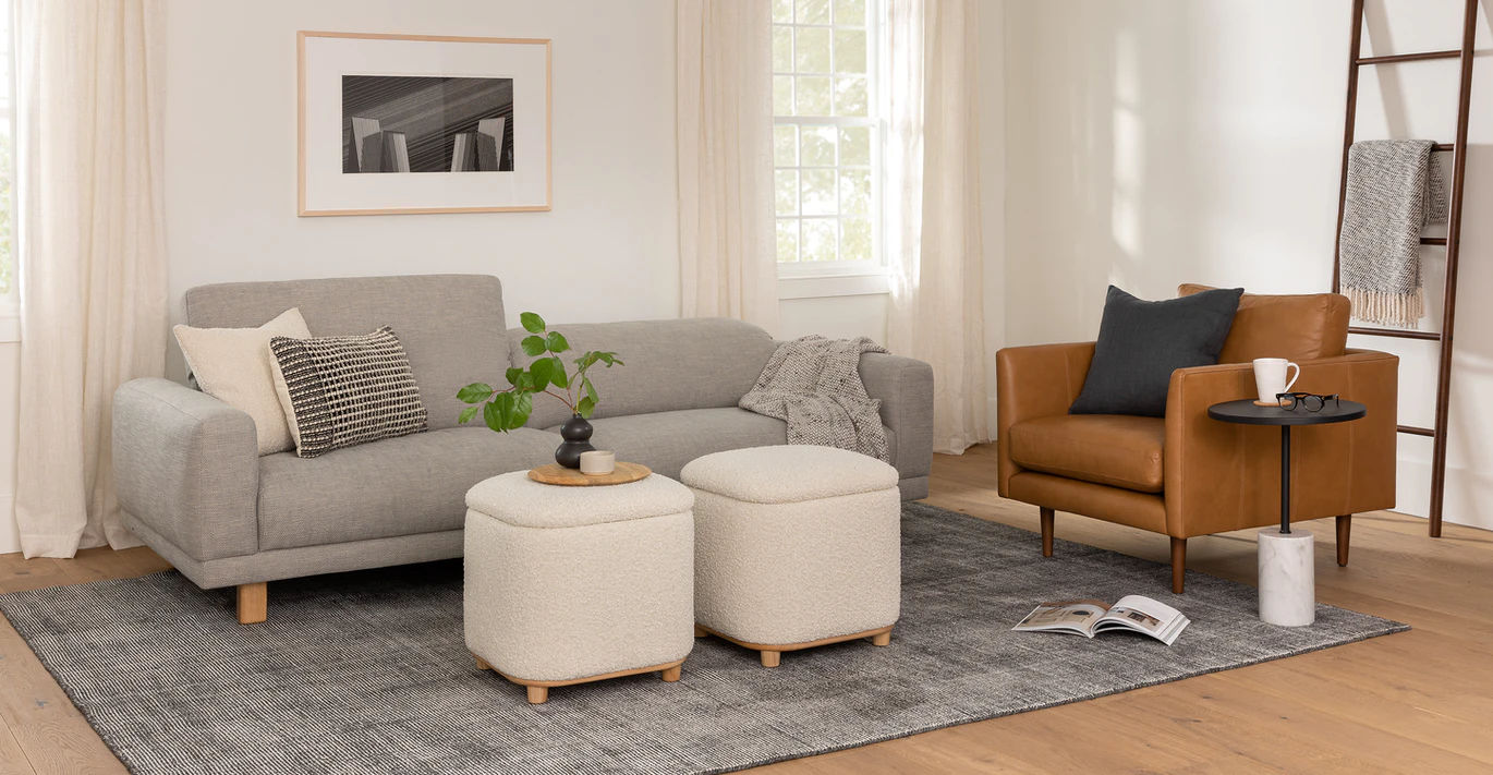 Teybar Galactic Gray Sofa thumbnail 2