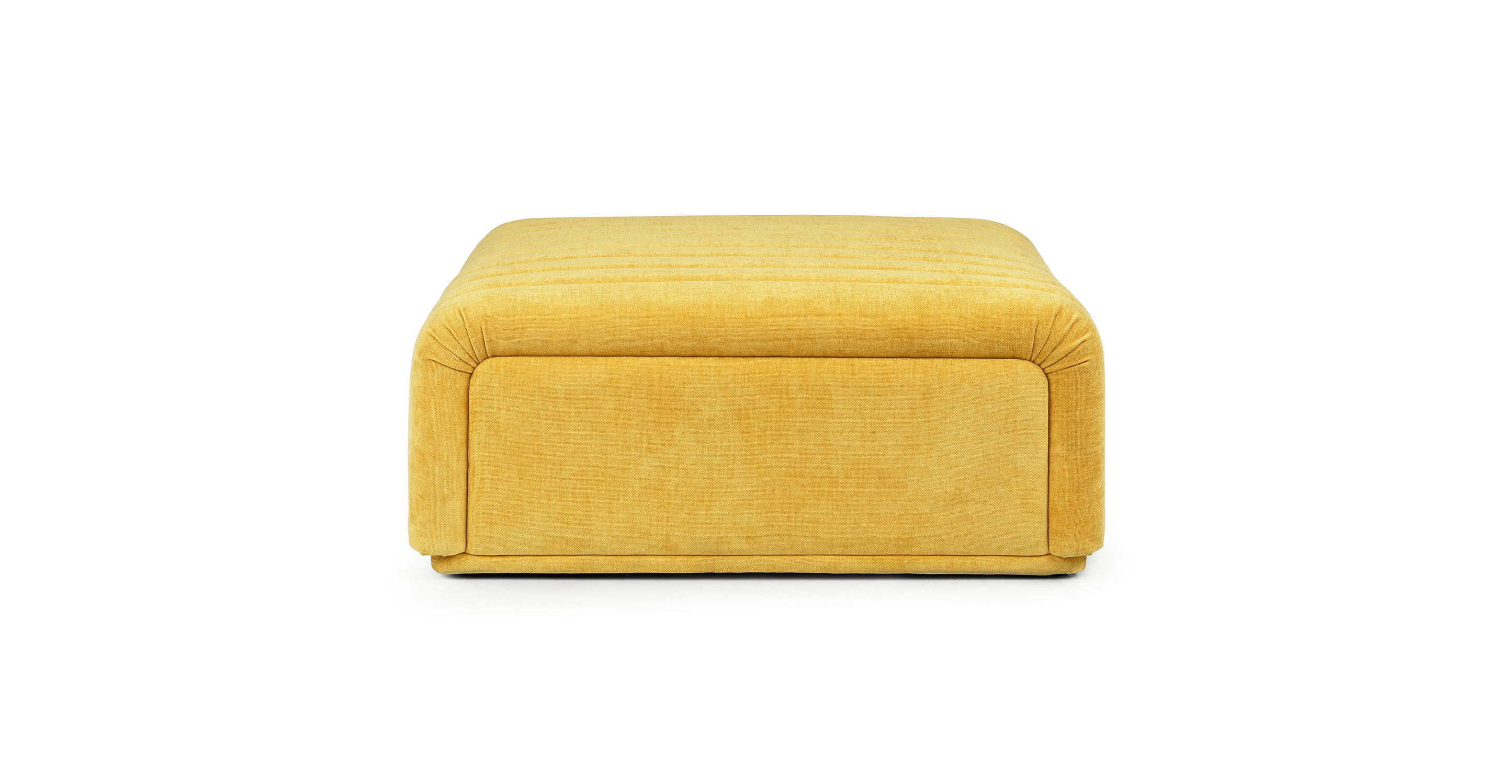 Sefto Marigold Yellow Ottoman thumbnail 3