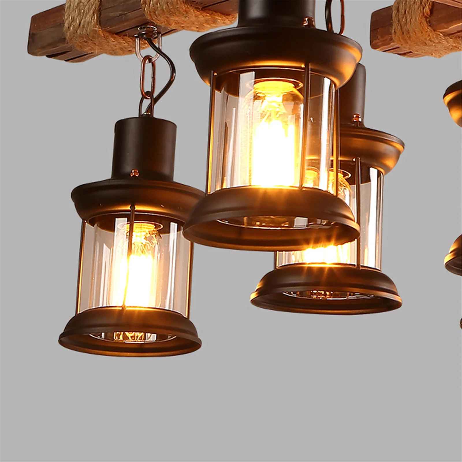 Gerwara 8 Light Farmhouse Chandelier thumbnail 3