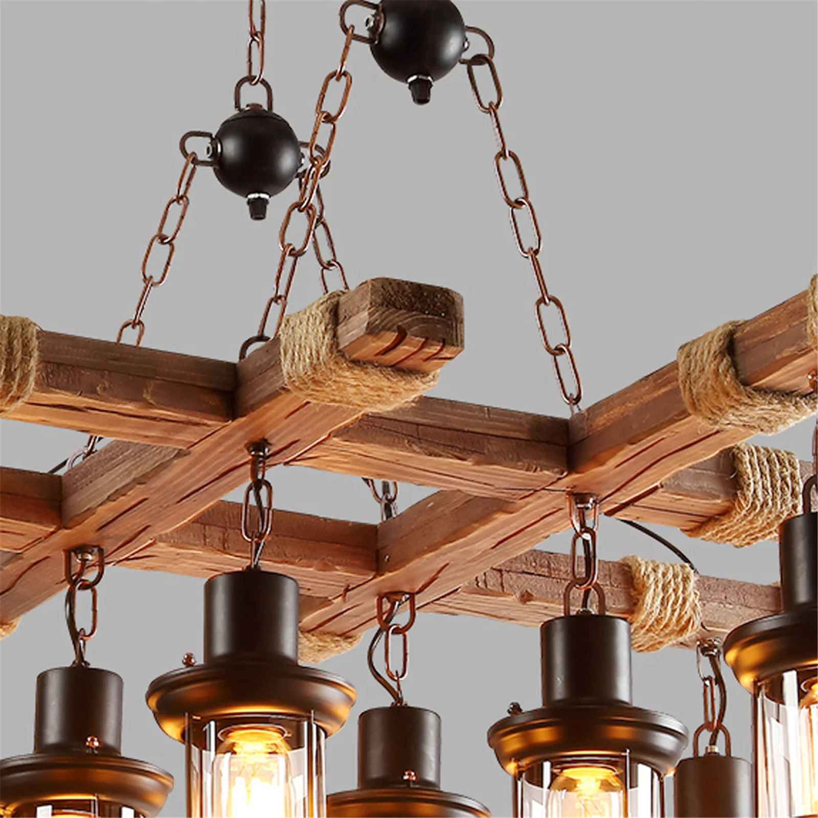 Gerwara 8 Light Farmhouse Chandelier thumbnail 4