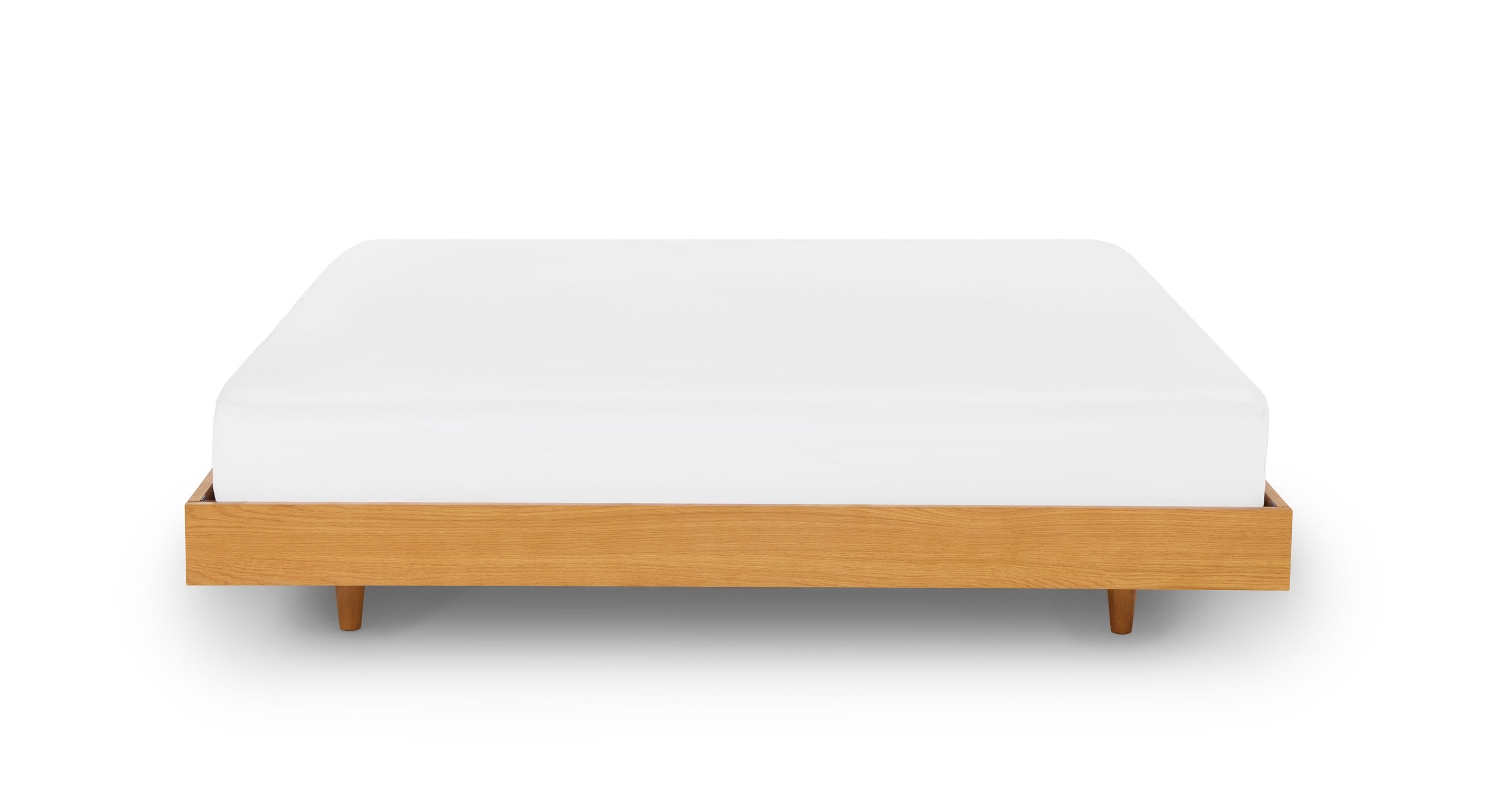 Basi Oak Queen Bed Frame thumbnail 4