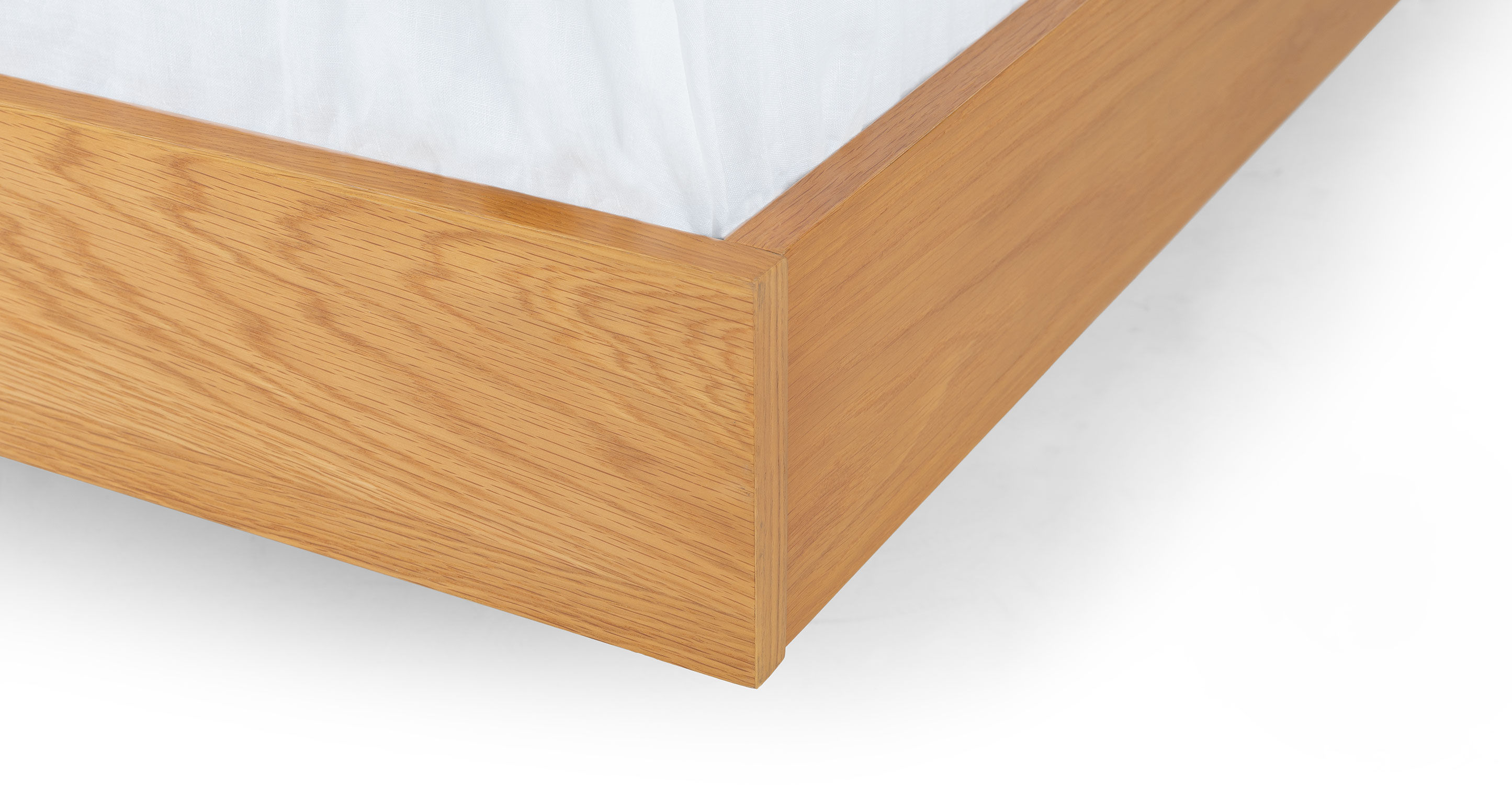Basi Oak Queen Bed Frame thumbnail 6