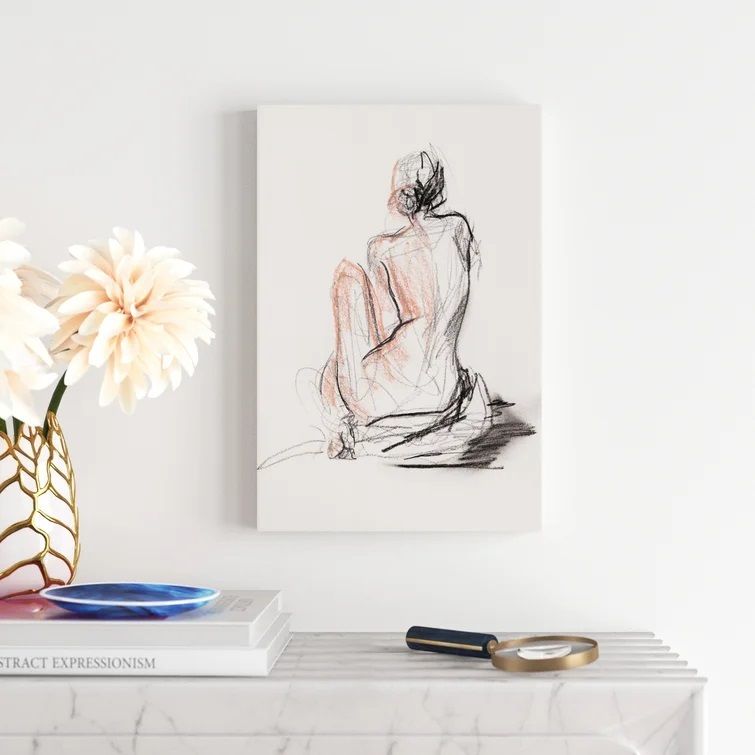 Figure Gesture II without Frame 20"x30" thumbnail 2