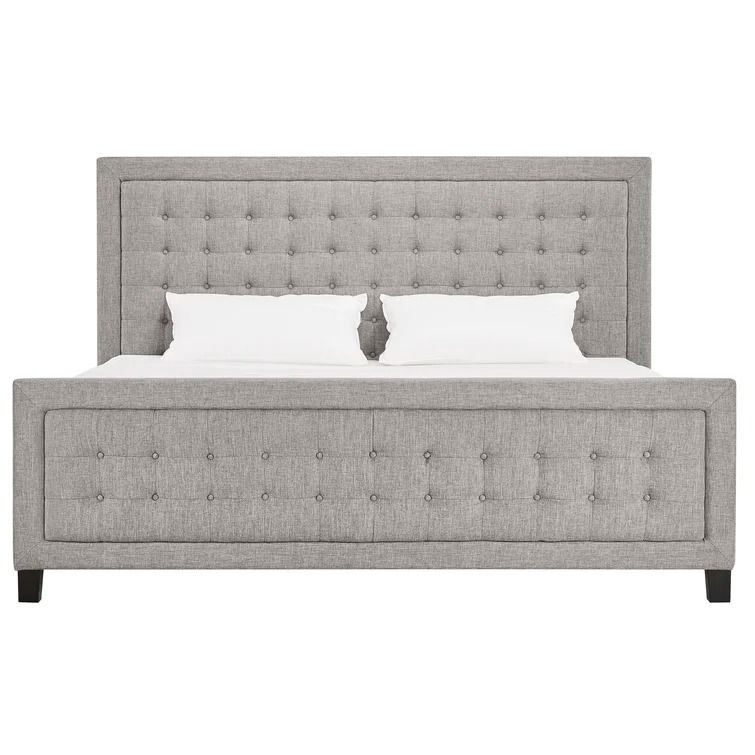Trevoux Tufted Low Profile Standard Bed King thumbnail 2