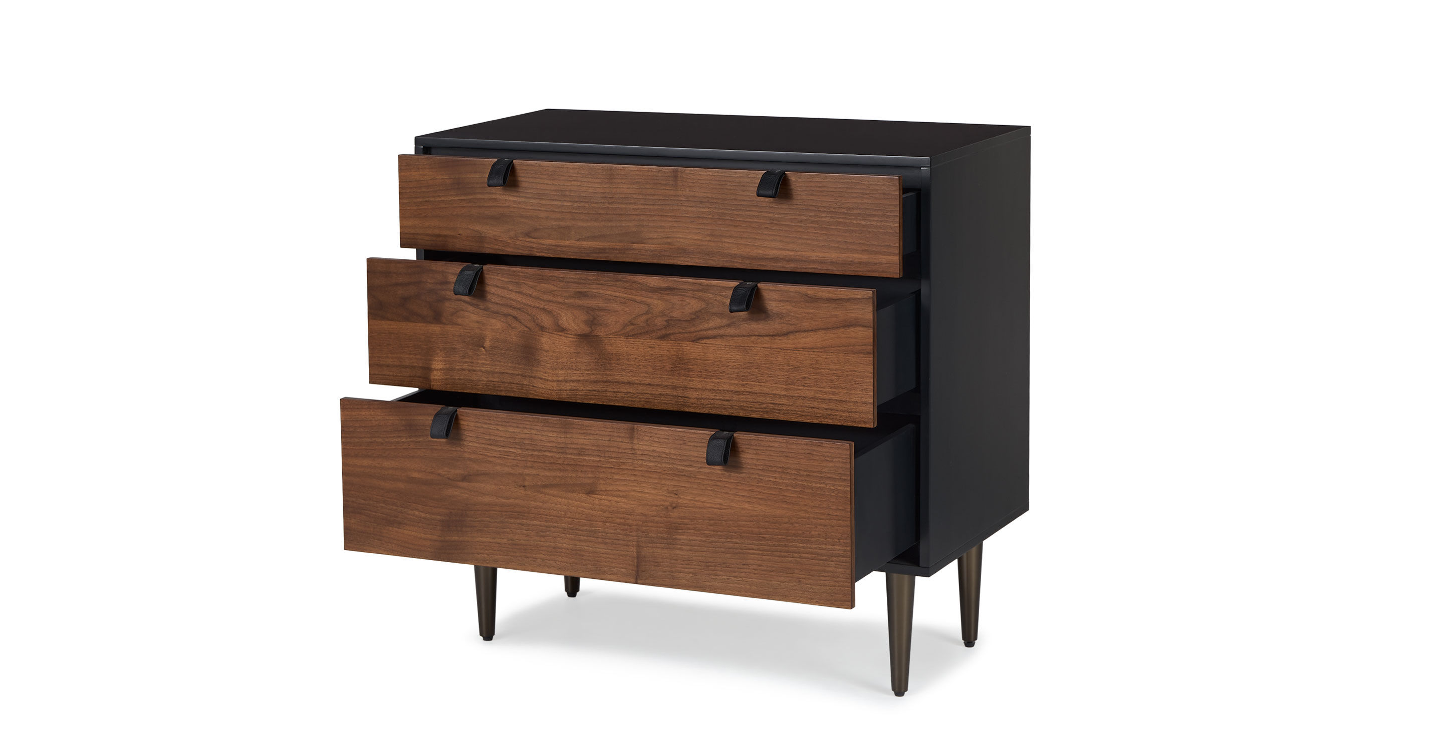 Envelo Black Walnut 3 Drawer Chest thumbnail 2