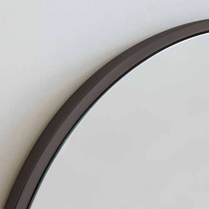 Metal Frame 30" Round Mirror thumbnail 2
