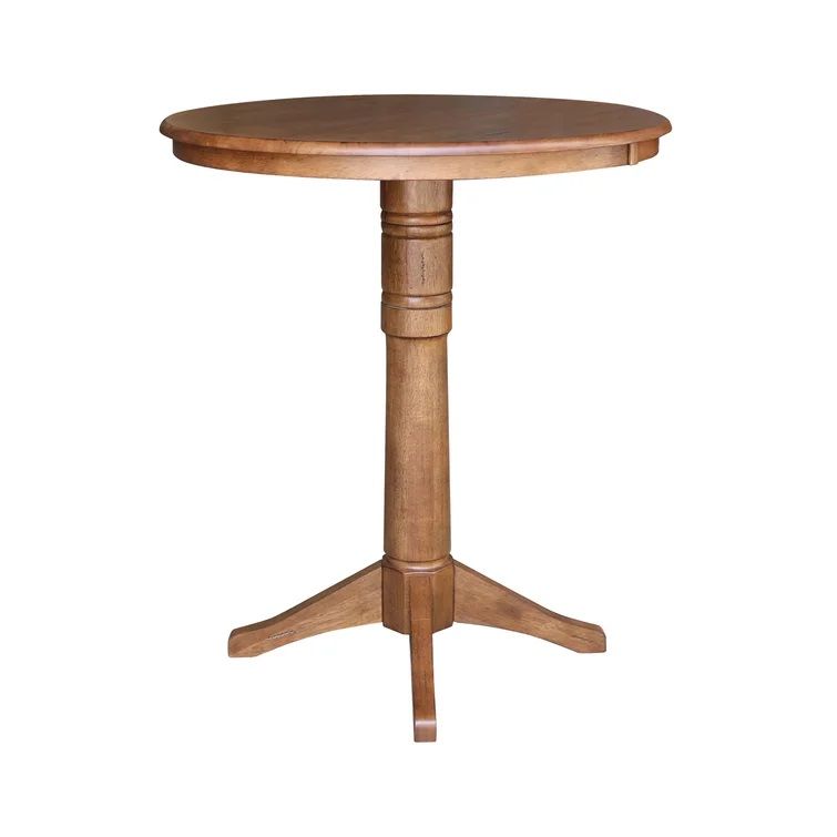 Billie Solid Wood Pedestal Dining Table thumbnail 2