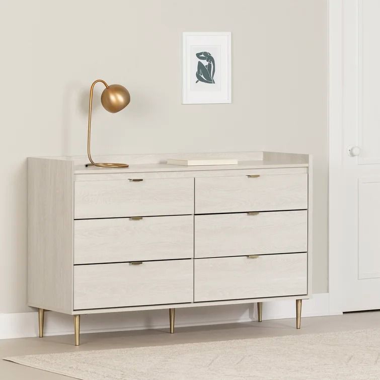 Hype 6 Drawer Double Dresser thumbnail 2