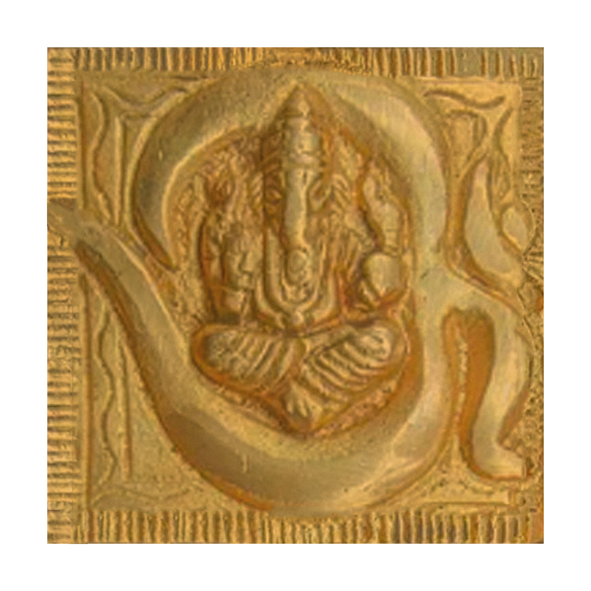 Ganesha in OM Wall Hanging Bells Wall Decor thumbnail 2