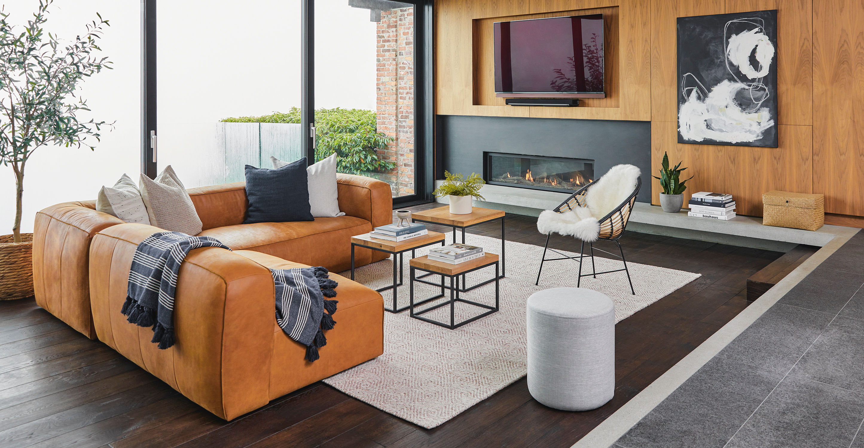 Cilo Mist Gray Ottoman thumbnail 2
