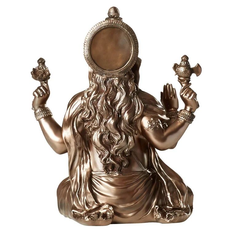 Dacina Bronze Resin Ganesh Figurine thumbnail 5