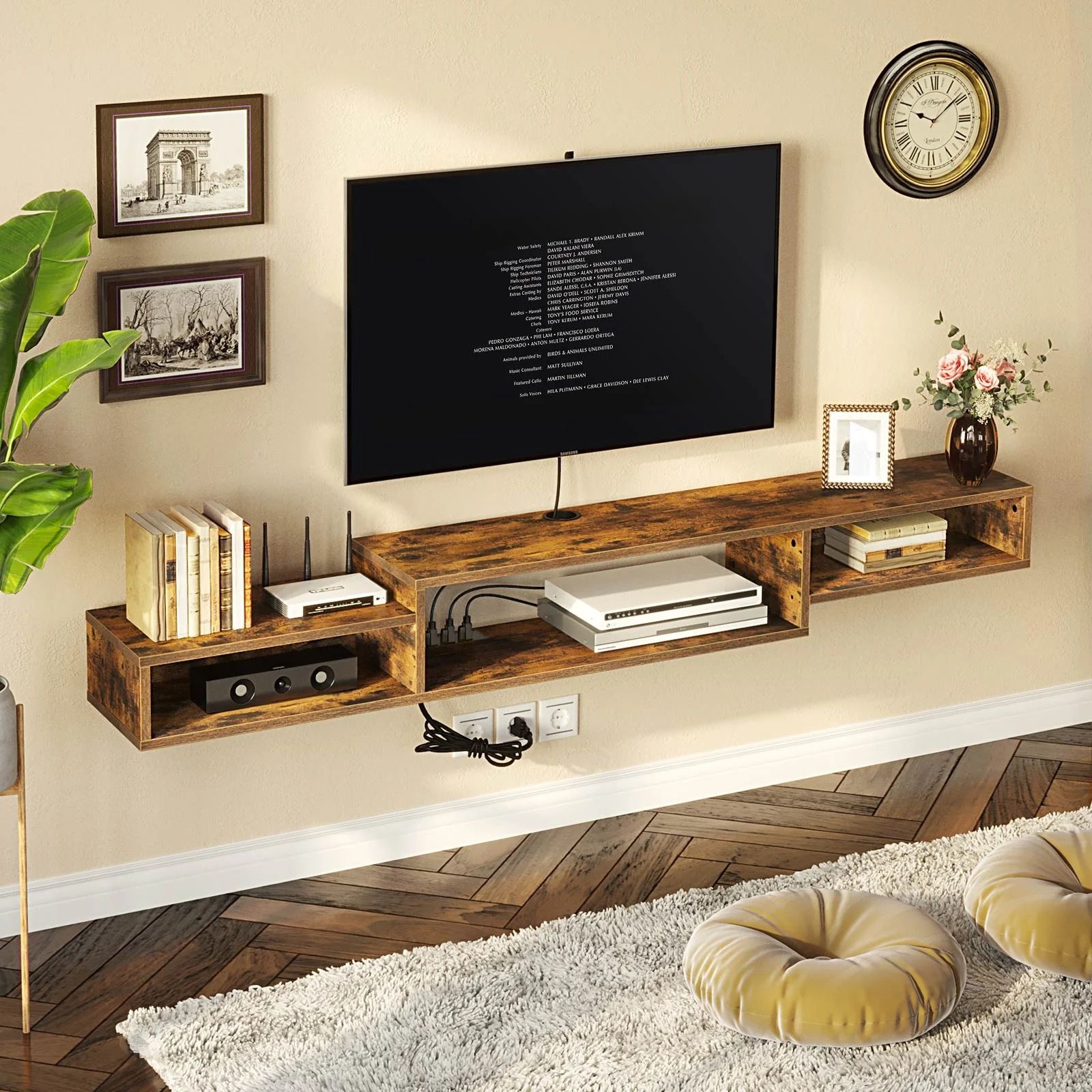 Coombes Floating TV Stand for TVs up to 60 thumbnail 2