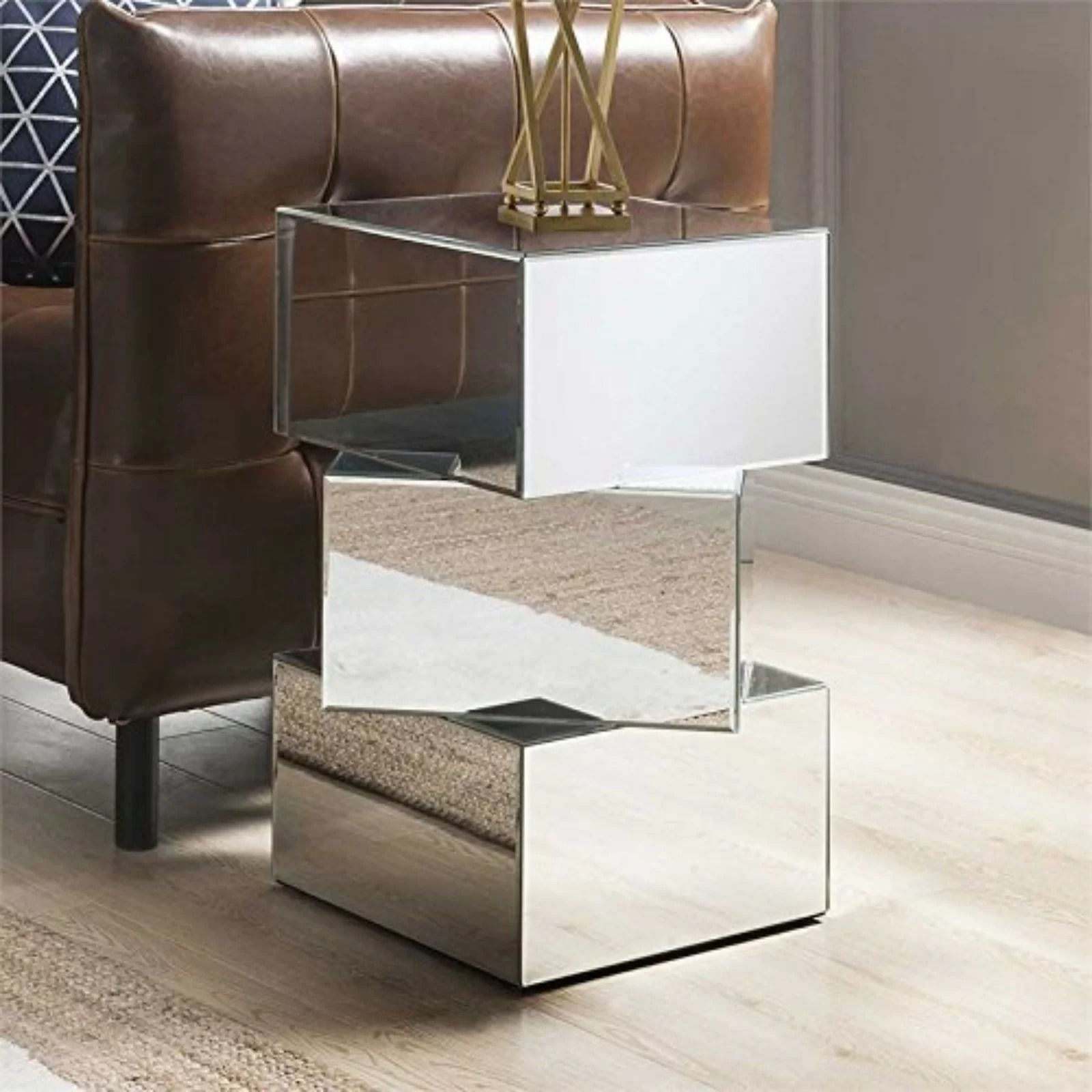 Shumway Tall Abstract End Table thumbnail 2