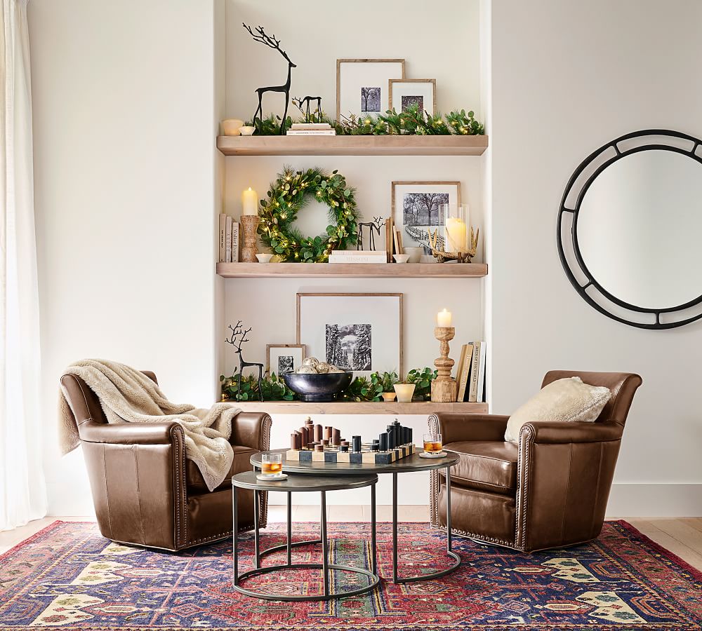 Duke Round Metal Nesting Coffee Table thumbnail 2