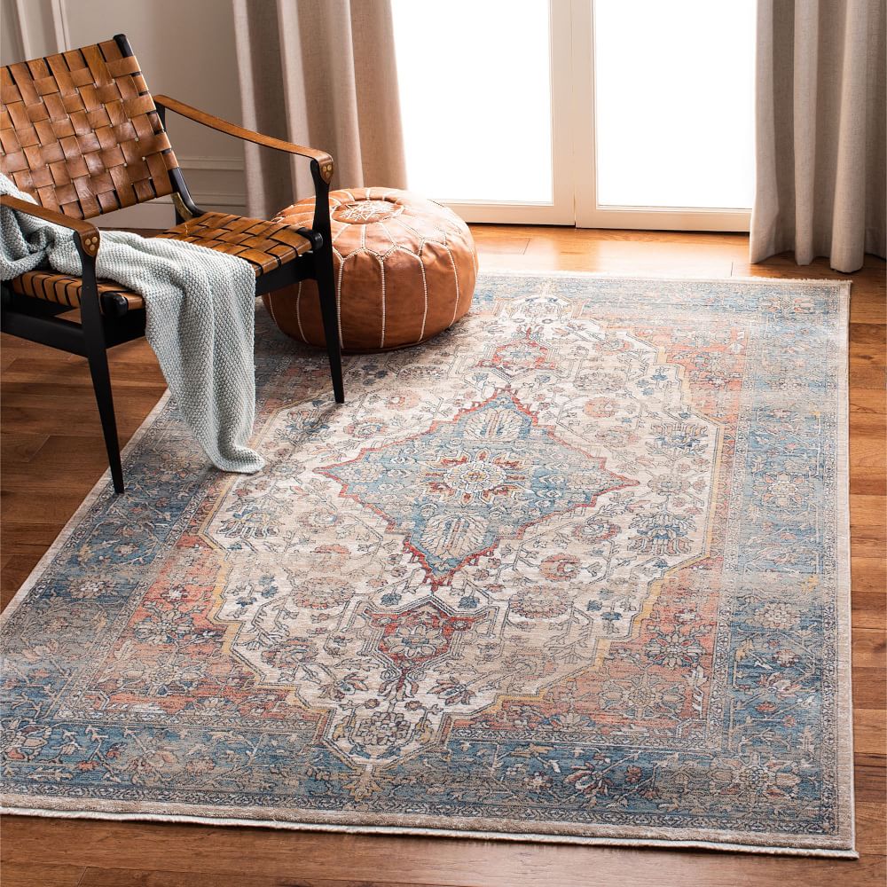 Brushed Flowers Rug 8'x10' thumbnail 2