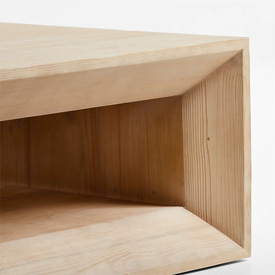 Vernon Rectangular Natural Coffee Table thumbnail 5