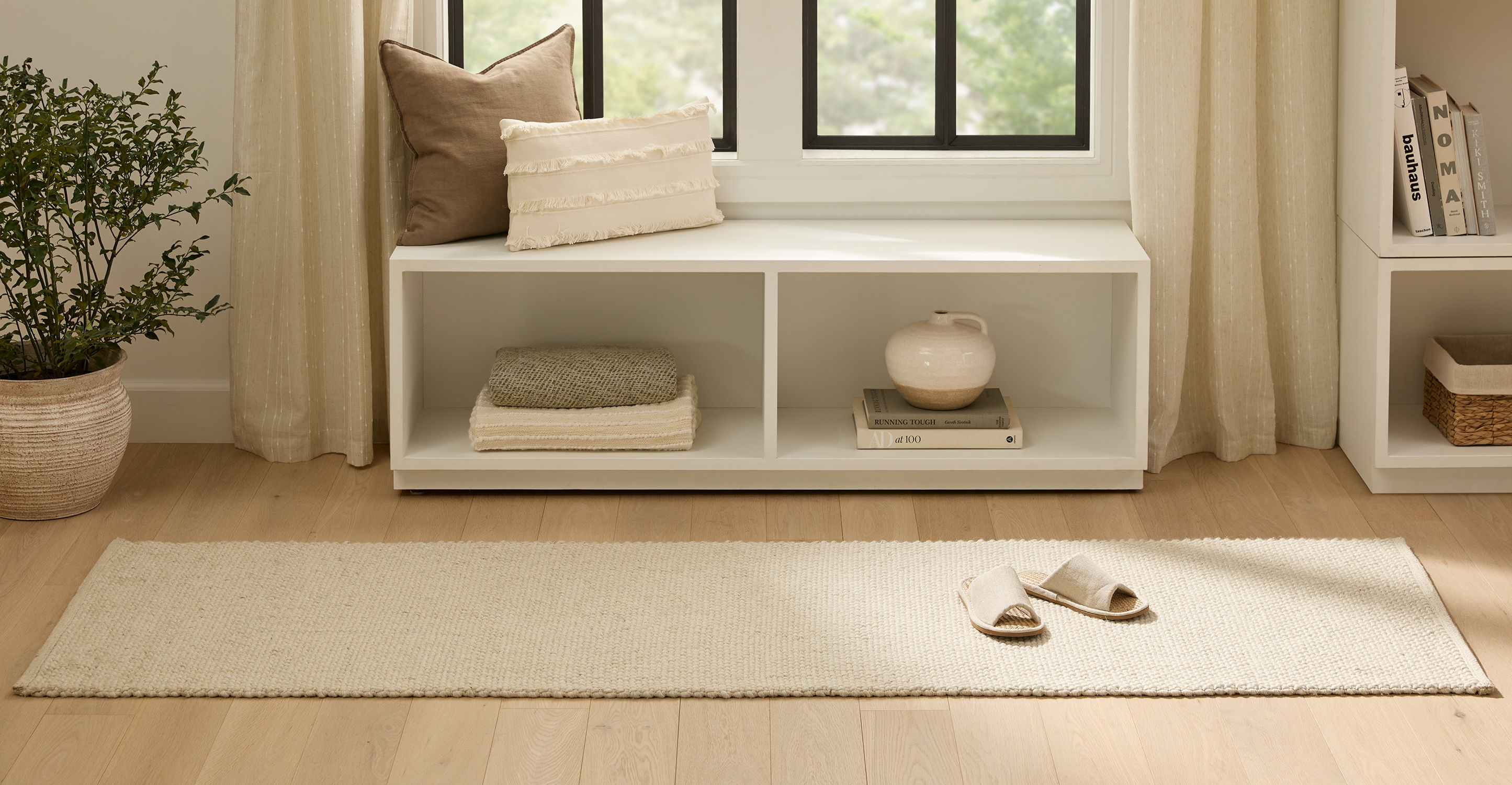 Texa Vanilla Ivory Runner 2'5"x8' thumbnail 2