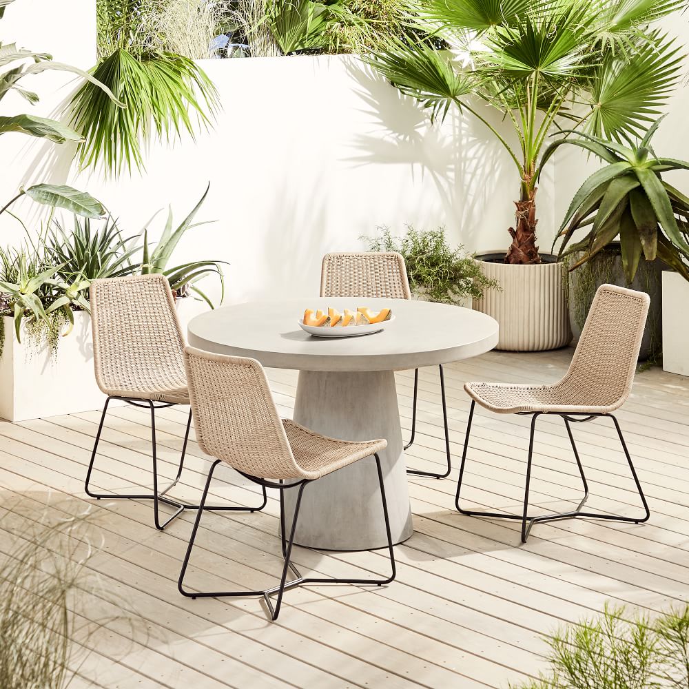 Pedestal Outdoor Bistro Table thumbnail 2