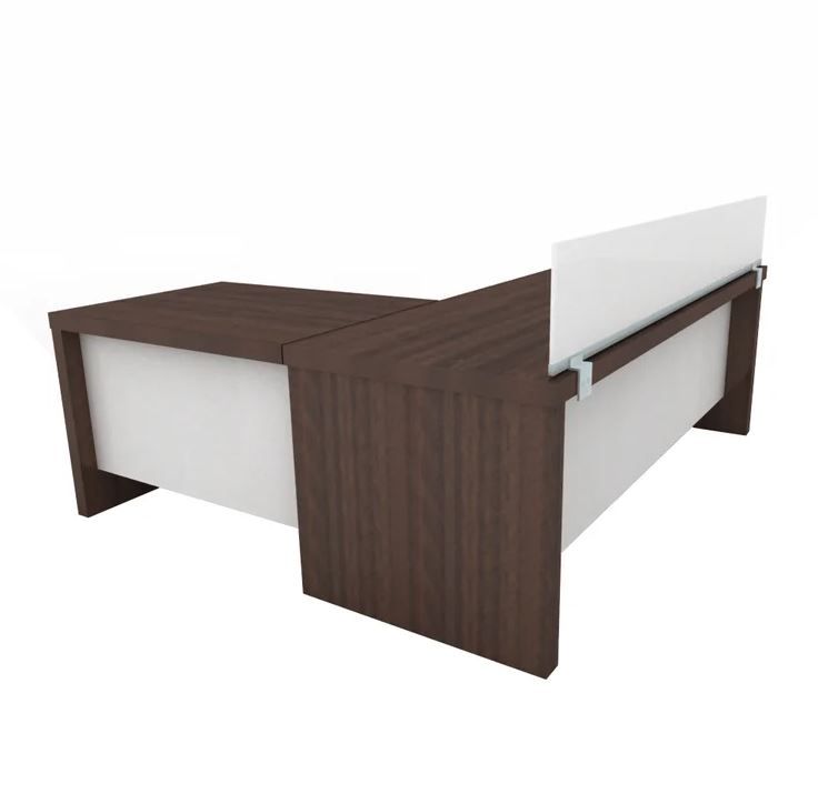Acrylic Desk Mounted Privacy Panel thumbnail 2