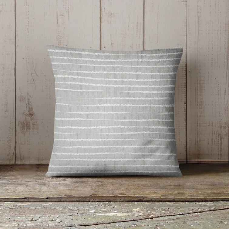 Nazmin Outdoor Square Pillow Cover with Insert-18"x18" thumbnail 2