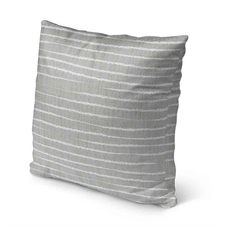 Nazmin Outdoor Square Pillow Cover with Insert-18"x18" thumbnail 3