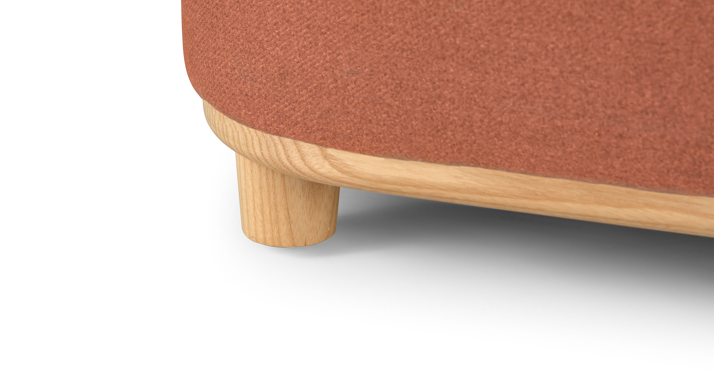 Maribo Sylvan Brown Storage Ottoman thumbnail 5