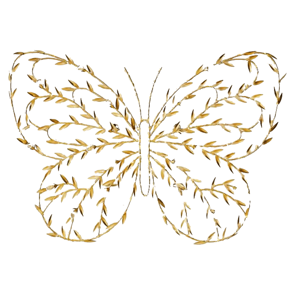 Monique Lhuillier Crystal Vine Light Up Butterfly thumbnail 7