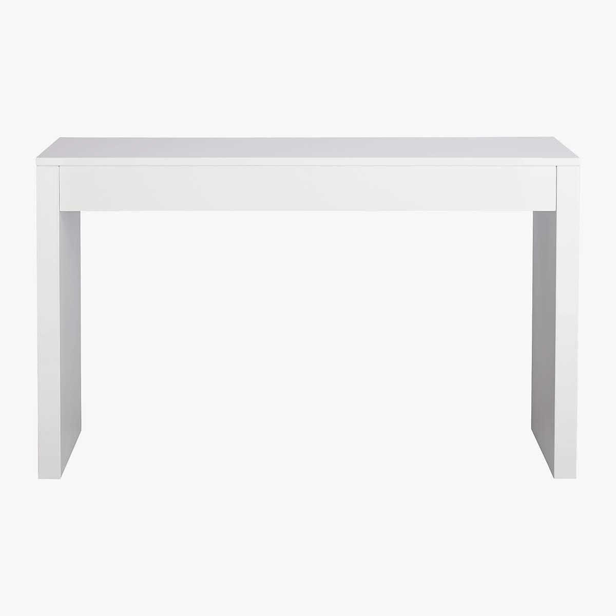 Runway White Lacquer Desk thumbnail 3