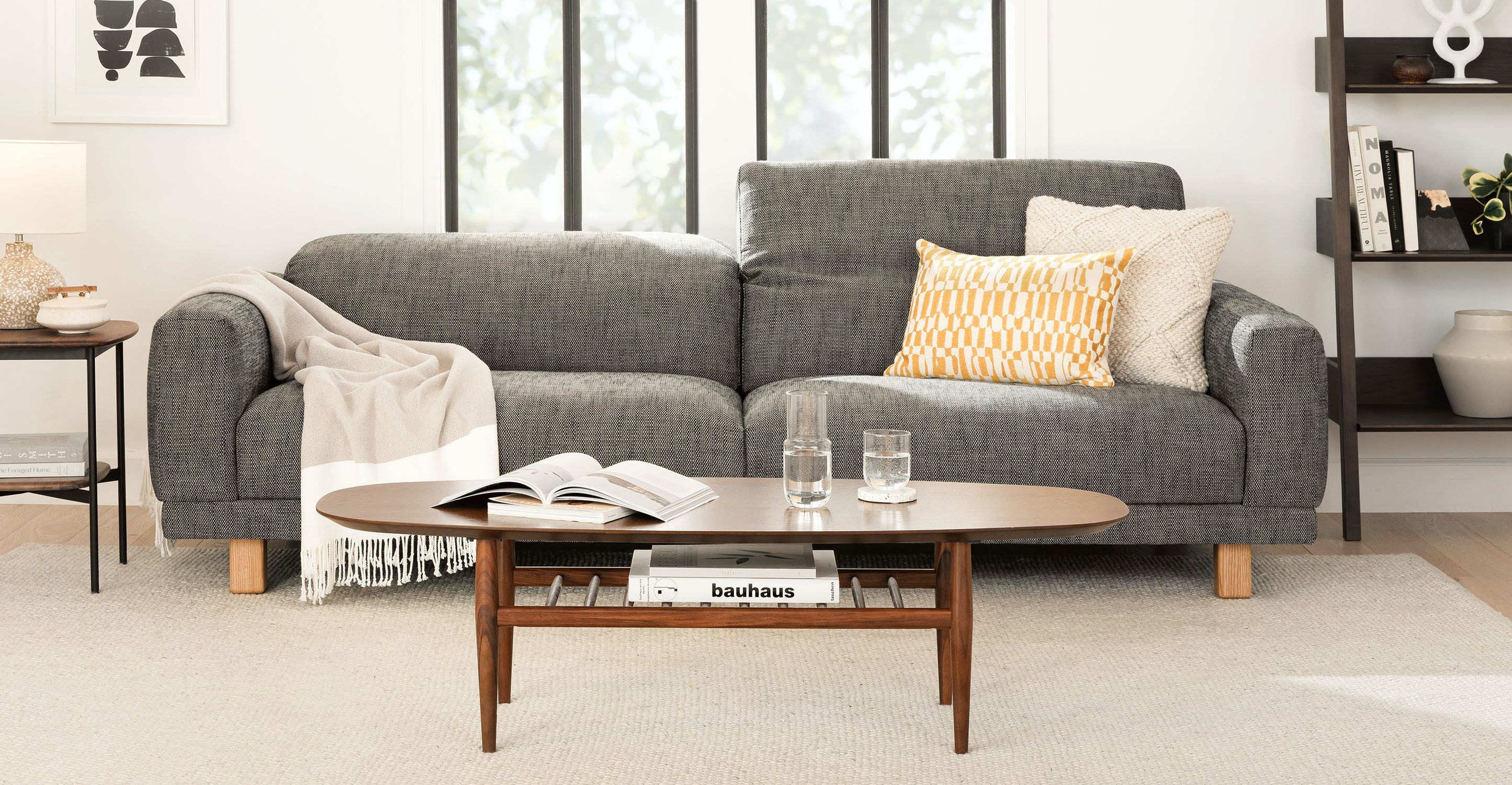 Teybar Carbon Gray Sofa thumbnail 2
