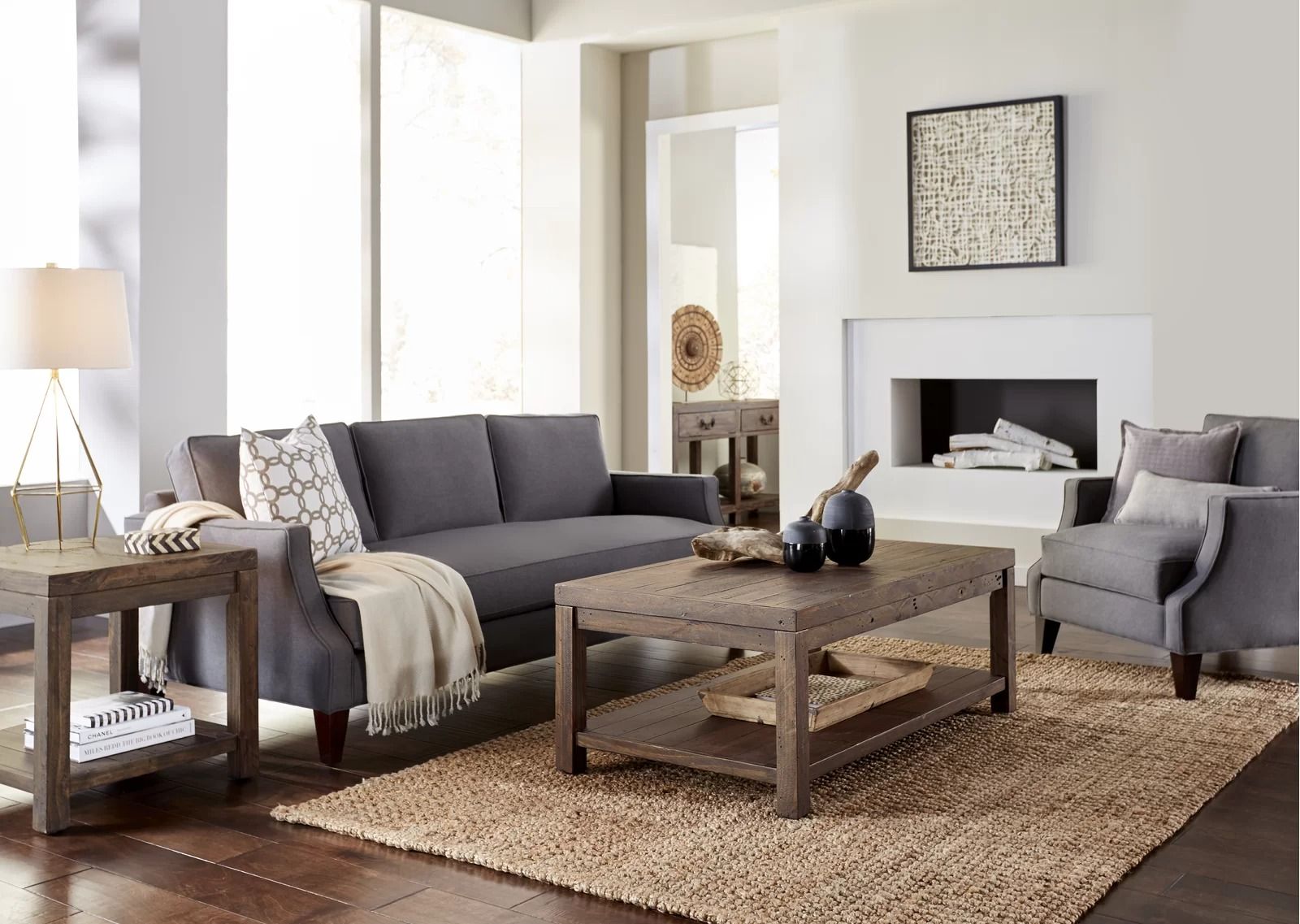 Frawley Solid Wood Coffee Table thumbnail 2
