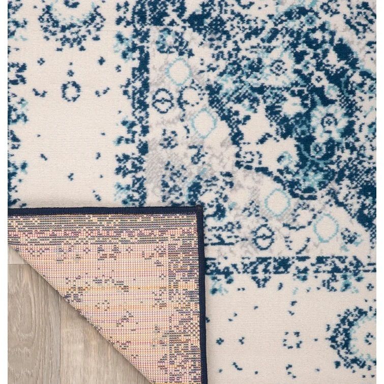 Hector Oriental Machine Woven Area Rug-5'x7' thumbnail 4