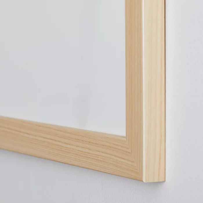 Lines Blush Pink Art Print with Frame-13"x19" thumbnail 3