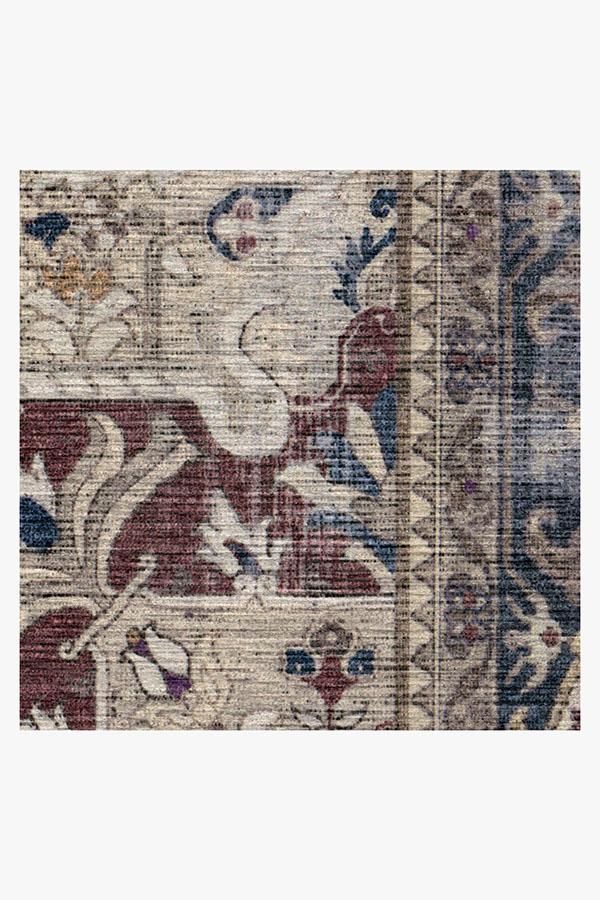 Kamran Royal Blue Rug 5'x7' thumbnail 3
