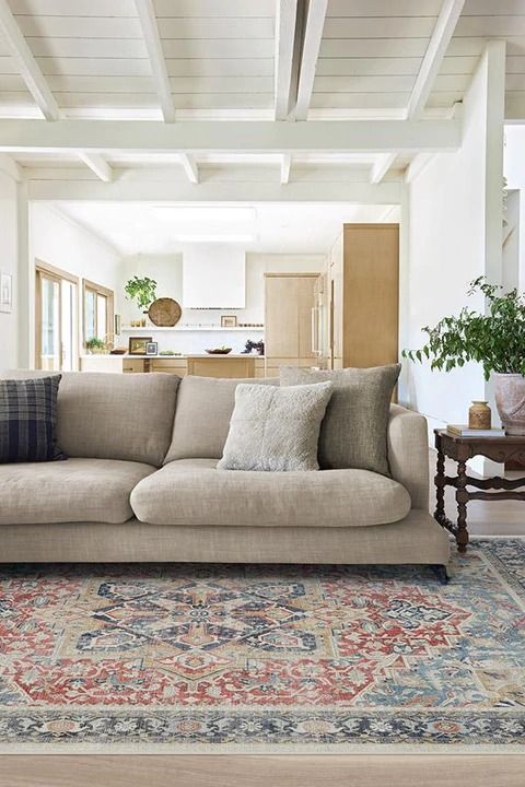Kamran Cayenne Red Rug-5'x7' thumbnail 2