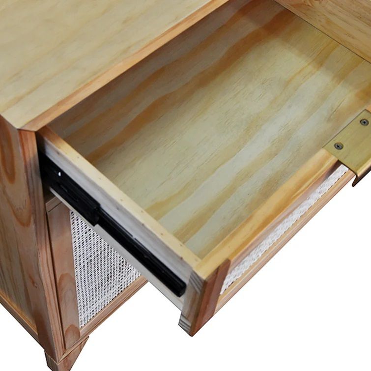Nell 1-Drawer Solid Wood Nightstand thumbnail 4