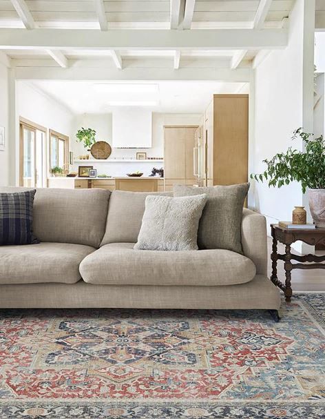 Kamran Cayenne Red Rug-6'X9' thumbnail 2